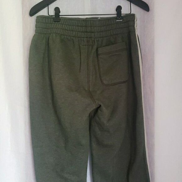 VTG Old Navy Womens Size S Sweatpants Green W/White Side Stripe Warm Up 52 NYC - Picture 7 of 13